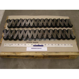 km5009350h01 step chain สำหรับบันไดเลื่อนเชิงพาณิชย์ Kone